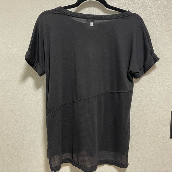 Sweaty Betty Athlete Seamless Workout Tee Black Size EXTRA SMALL - Picture 6 of 7